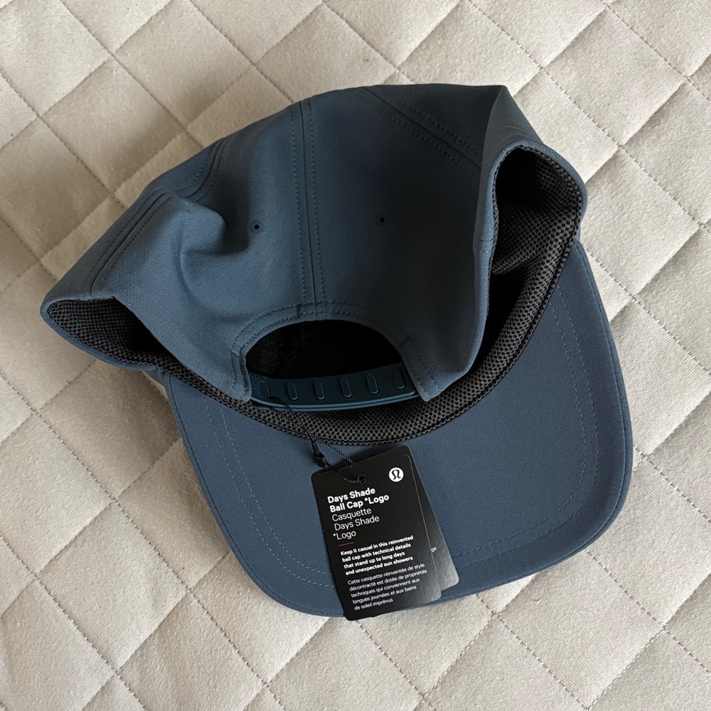 Lululemon Men’s Slate Blue Days Shade Baseball Cap - Picture 3 of 5